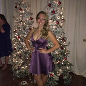 Windsor purple cocktail dress